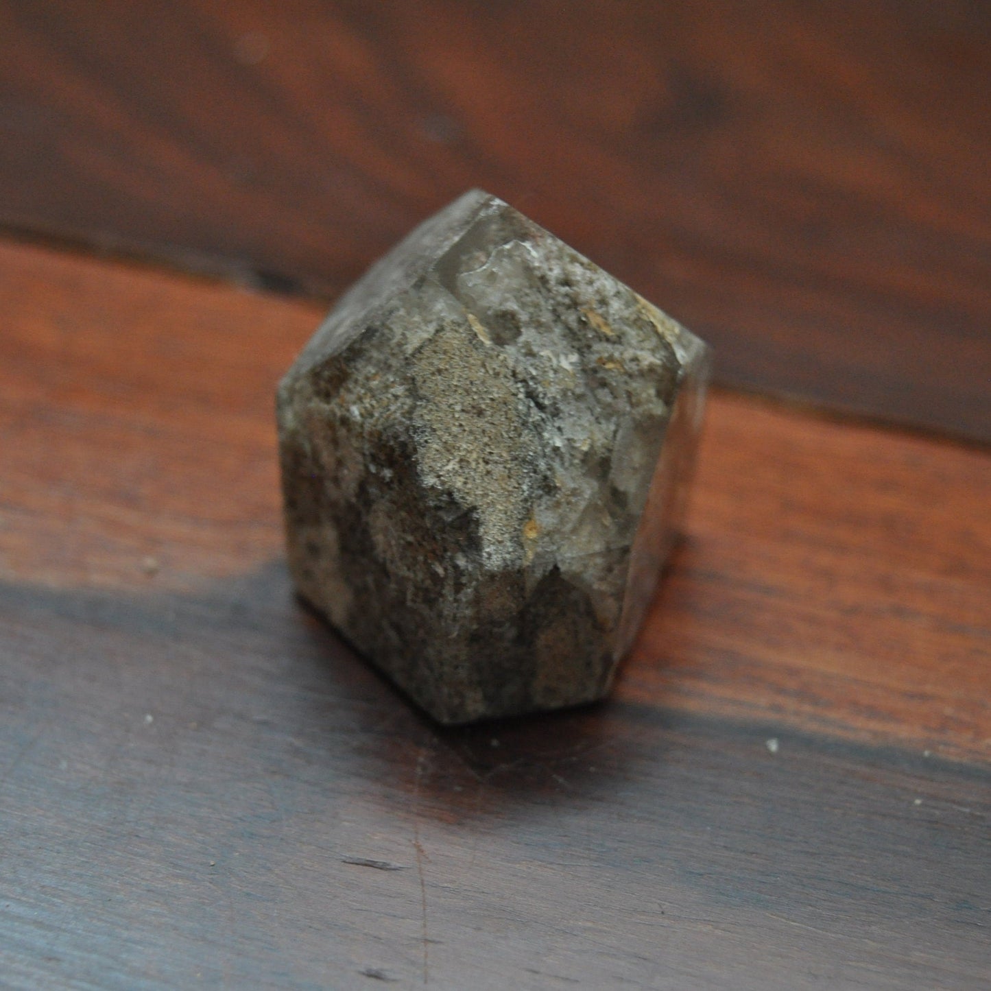 Raw Lodolite Chlorite Quartz Crystal Point, 79.46 grams / 397.3 carats