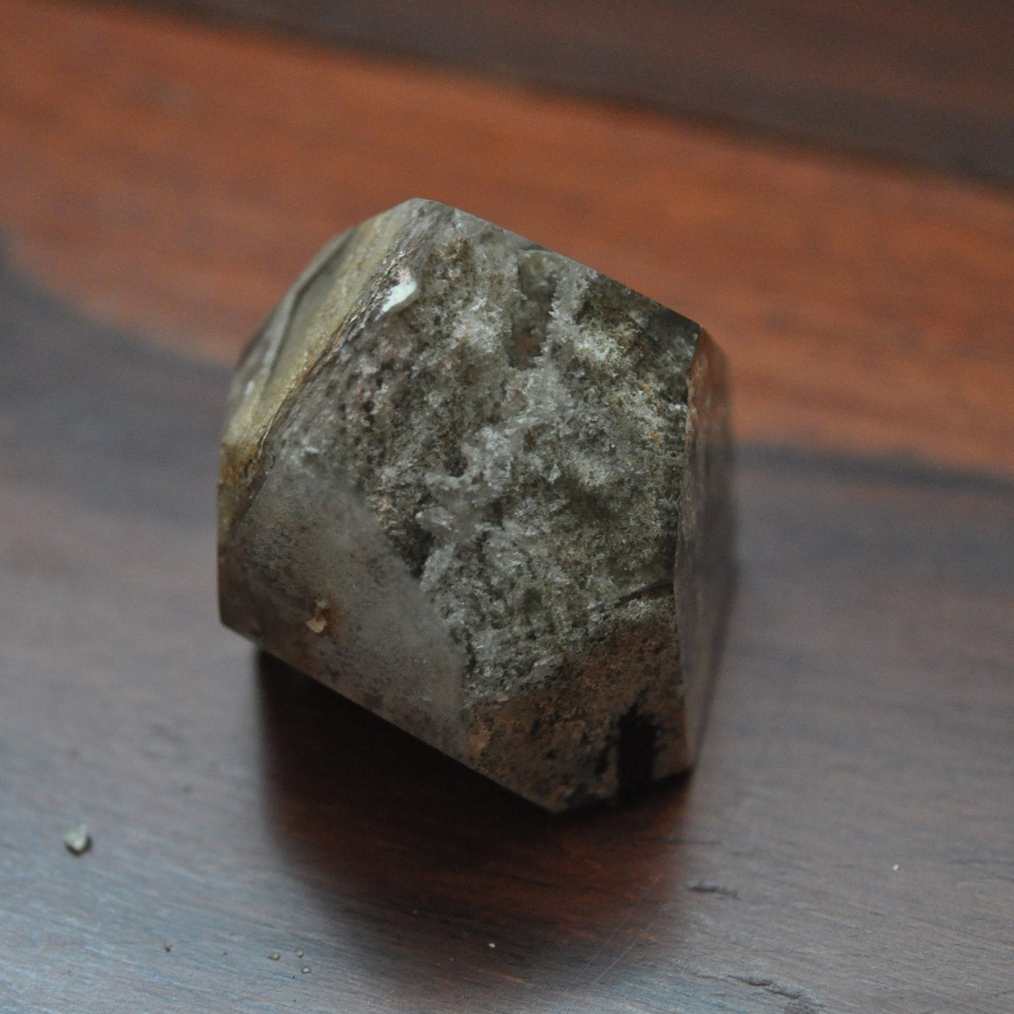 Raw Lodolite Chlorite Quartz Crystal Point, 79.46 grams / 397.3 carats