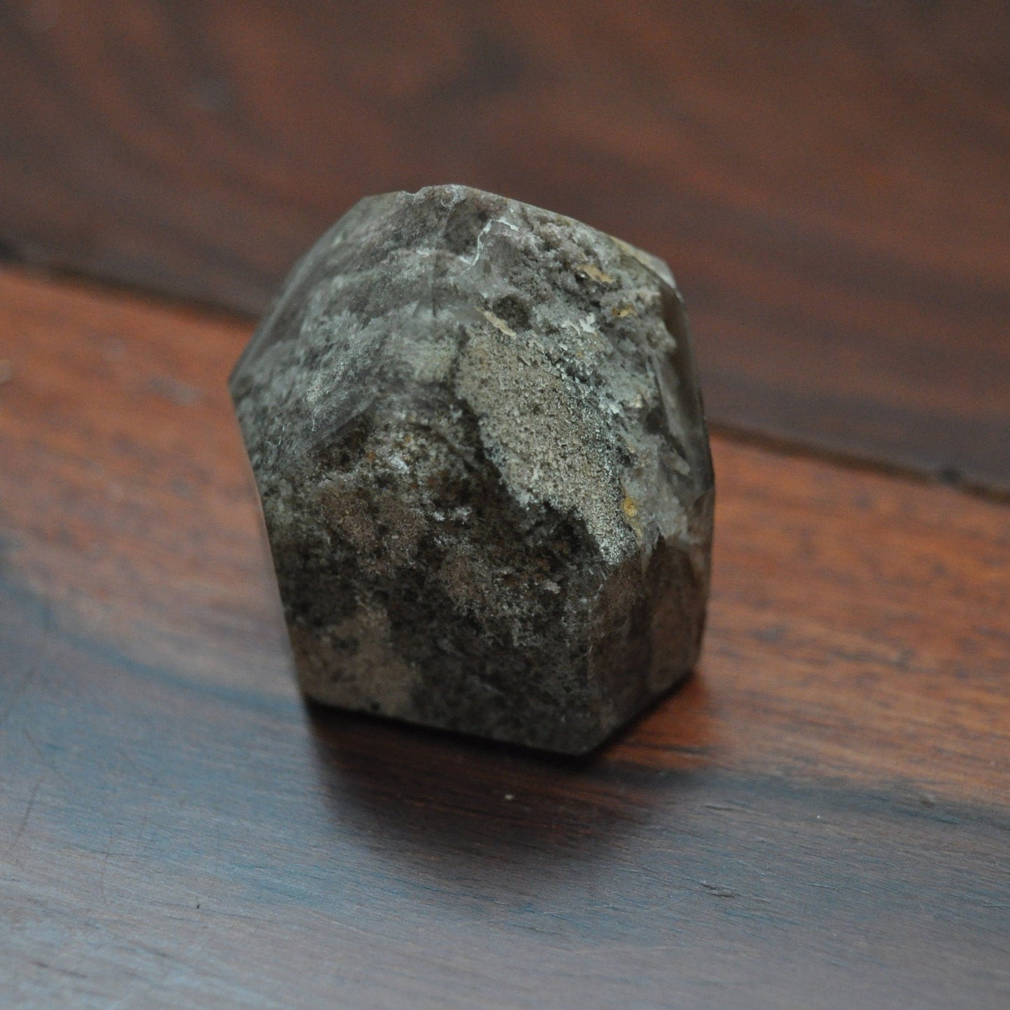 Raw Lodolite Chlorite Quartz Crystal Point, 79.46 grams / 397.3 carats