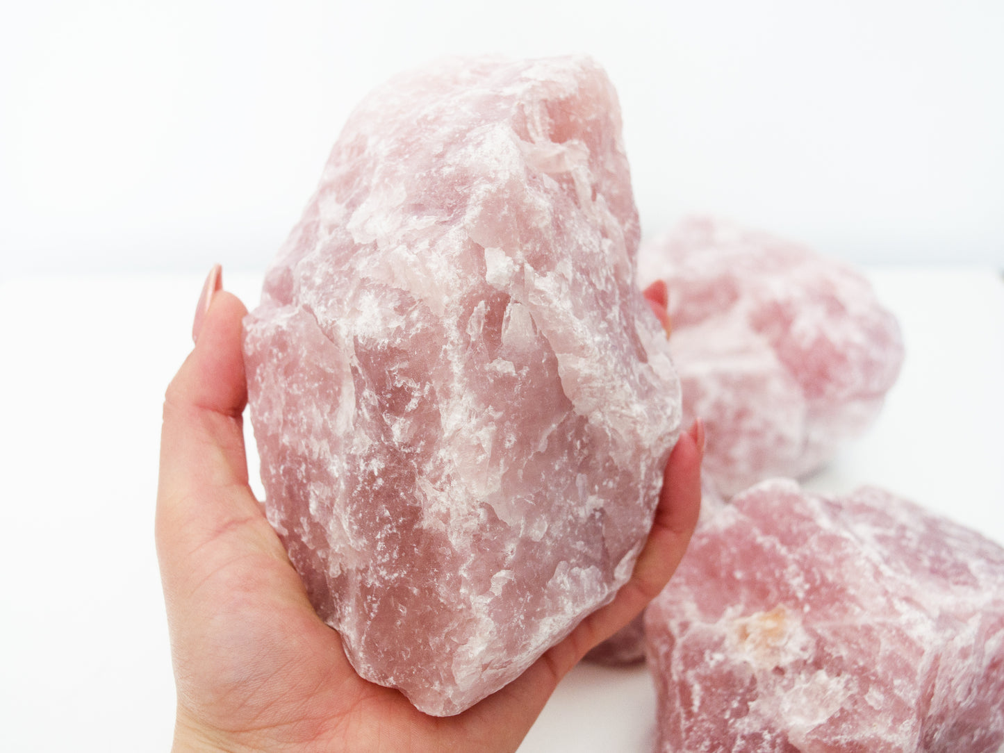 Rose Quartz Chunk, One Piece, 1-1.5kg